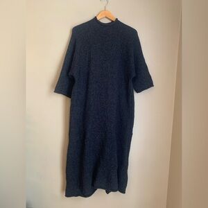 Women's Wool Blend Lagenlook Tunic Dress European? Artsy